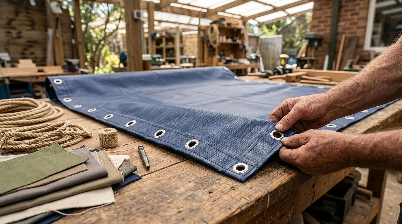 Bâche avec œillets sur mesure : bien choisir
